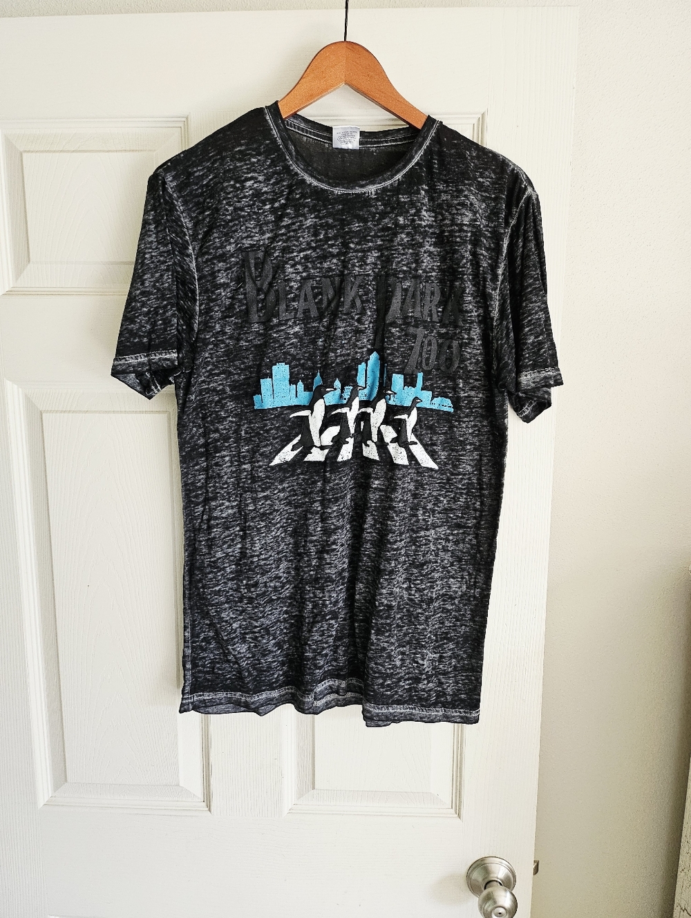 I7Tipsy Mens S Blank Park Zoo Burnout Tee S Mens Good Condition